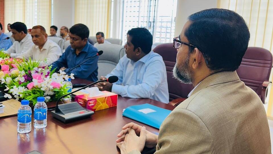 মান্যবর কর কমিশনার জনাব মো: মনিরুজ্জামান,কর অঞ্চল-১৬ এর সভাপতিত্বে প্রথম রাজস্ব সভা এবং আয়কর অডিট নির্দেশিকা বিষয়ক আলোচনা সভা